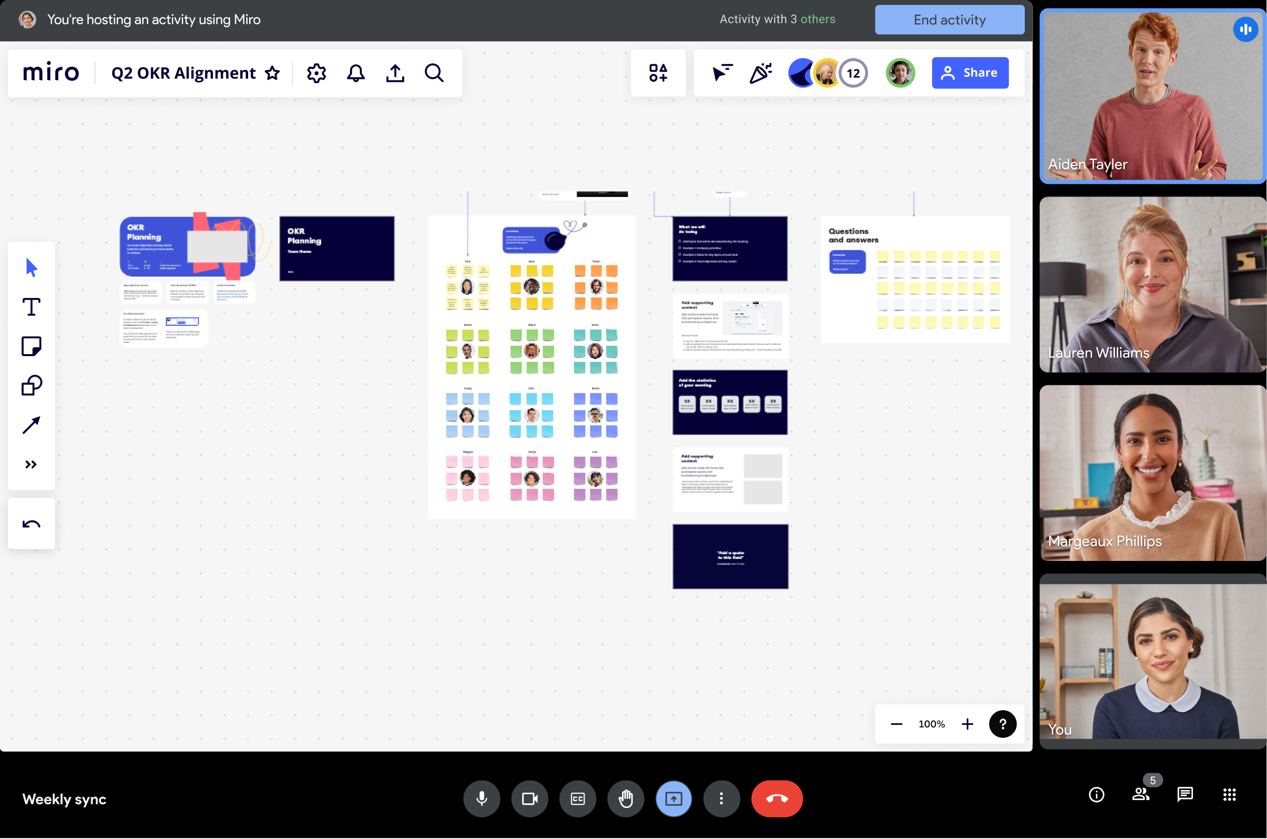 Miro for Google Meet Illustration #3